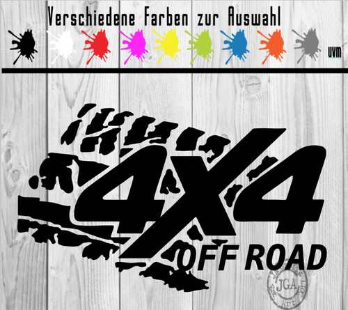 4x4 off road aufkleber auto - 4x4,
