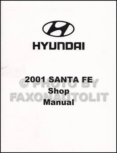 2001 hyundai santa - hyundai, fe