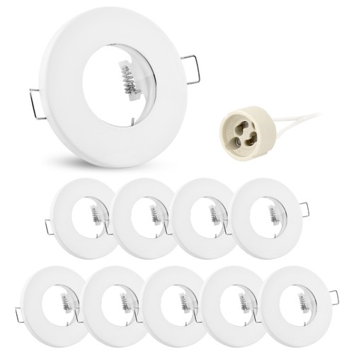 10x einbaustrahler rahmen - einbaustrahler,