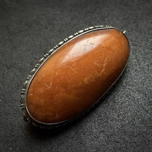 Art deco brosche 800 silber - 800,