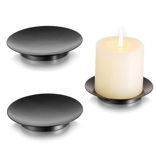 Kerzenständer metall schwarz - metall,