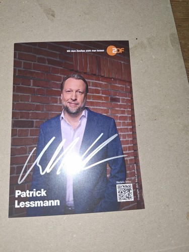 Autogrammkarte patrick - autogrammkarte,