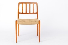 1 of 8 Vintage Niels Otto Moller Model 83 Chair, 1974 – Teak Wood, Renewed Seat