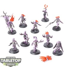 Hedonites of Slaanesh - 10x Daemonettes of Slaanesh - bemalt