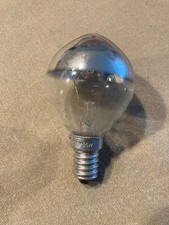 Osram Tropfenlampe Glühbirne Silber E14/25 W  Kopfspiegel Dekolux
