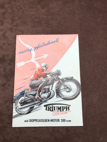 Original prospekt triumph - original,