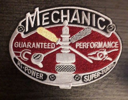 Mechaniker aufnäher patch - mechaniker,