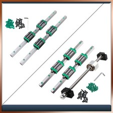 HGR20 Linearführung 200-2000mm Guide Rail+SFU1605 Kugelumlaufspindel Ballscrew