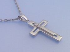 Echt 925 Sterling Silber Kreuz