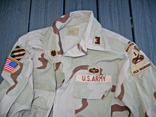Euc reg desert bdu - bdu, shirt