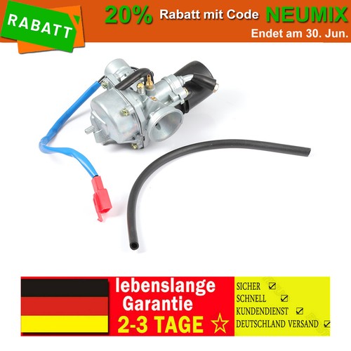 Vergaser mit choke 5mm - e-choke, 17,5mm