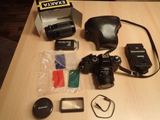 Spiegelreflexkamera  CARENA CX-300 mit Tasche Zoom Objektiv Blitzlicht Zubehör