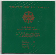 BRD 5 x 10 DM Gedenkmünzen