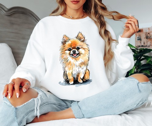 Lustiges pomeranian damen - pomeranian,