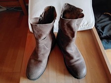 SHABBIES AMSTERDAM Stiefeletten, braun, Gr. 40, sehr ausgefallen und selten
