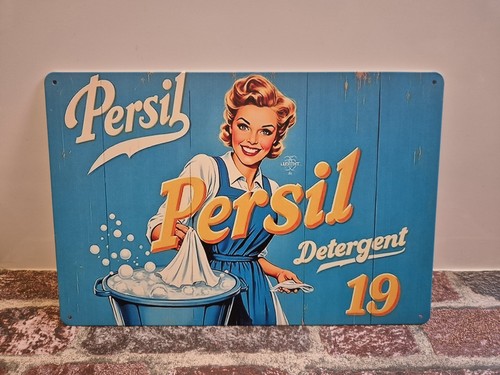 Persil blechschild detergent - persil,