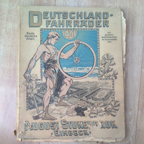 Antiker katalog fahrräder - katalog,