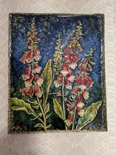 Karlsruher Majolika Wandplatte