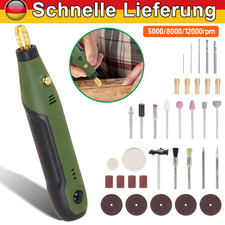 34Tlg Mini Dremel Multifunktionswerkzeug USB Akku für Mehrzweck Drehwerkzeug