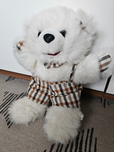 Weißer teddybär plüschtier - weißer,