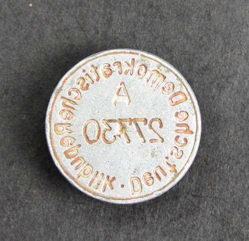 Ddr petschaft siegel aluminium - ddr,
