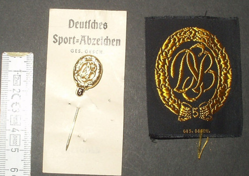 Deutsches sportabzeichen x - 5,
