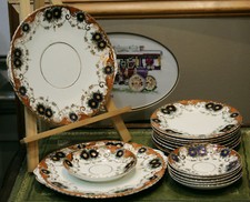 Windsor China Porzellan Teller