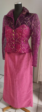 Kleid Bluse pink rosa gold