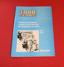 Betriebsanleitung Motor Perkins 1004, 1006 series Baureihe , 4 + 6 Zyl. Motoren 