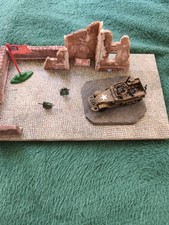 1:72  Diorama -  Ruine Bemalt