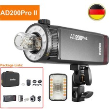 Godox AD200Pro II  Outdoor Blitzlicht TTL 2.4G 1/8000s HSS Pocket Speedlite DE