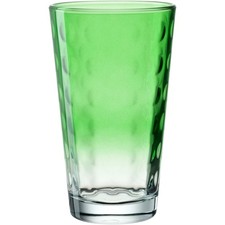 Leonardo Optic Trinkglas hellgrün 4er-Set 540ml Wasserglas Longdrinkglas Gläser
