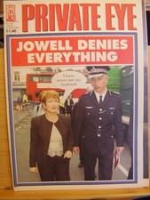 PRIVATE EYE SATIRICAL NEWS MAG