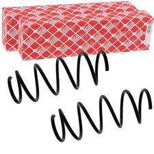 2x FEBI BILSTEIN FAHRWERKSFEDERN SATZ VORNE passend für OPEL CORSA D 1.0 1.2 1.4