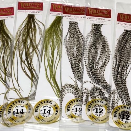 Whiting 100 pack sattelhecheln - 100,