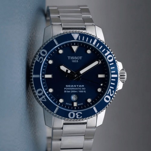Tissot seastar blaues - tissot,