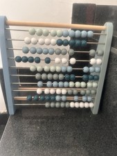 Rechenschieber Aus Holz 10 Schieber Ab 3 Jahren Top Zustand