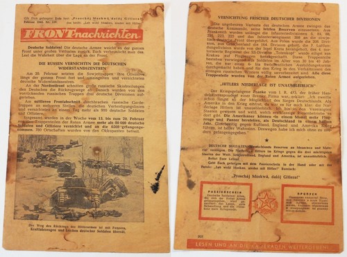 1944 wehrmacht flugblatt - wehrmacht,