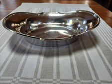 Obstschale, versilbert, englisch