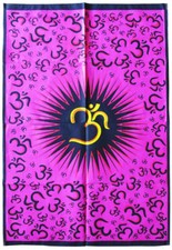 OM AUM OOM Dekotuch 110x75cm