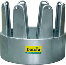 PATURA Rundraufe, für Pferde, 8 Fressplätze, Durchmesser 1,45 m