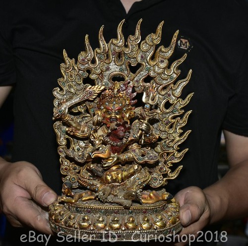 Old tibet bronze - tibet, gold