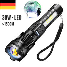 1200000 LM Taschenlampe COB LED USB 3000 Meter Taktisches Fackel Arbeitslicht DE