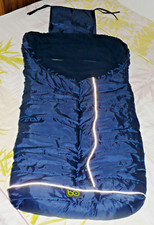 BabyOne Warmer Fußsack für Buggys, universell passend, dunkelblau, top Zustand
