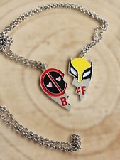 ? Deadpool Wolverine Kette Necklace 2er Pack Film Friendship BFF Comic