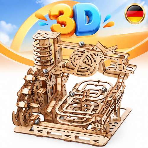 Holz puzzle diy montage - 3d,