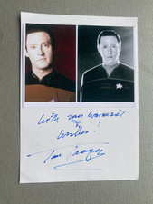 TOM TROUPE  (†2025) "Star Trek" original signed Briefkarte 10x15 Autogramm