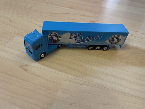 Huber weisse werbetruck - weisse, lkw