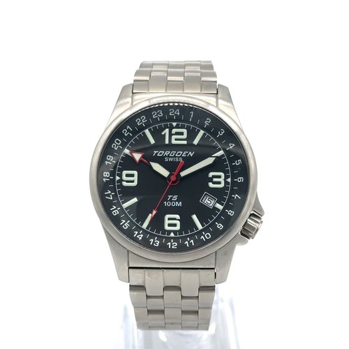 Torgoen swiss watch black - torgoen, t5