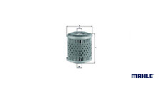 MAHLE KX 38 Kraftstofffilter für VOLVO 240 740 760 940 MAN NEOPLAN Neu